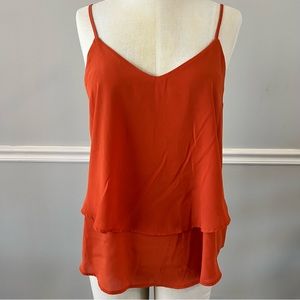 Beautiful orange Miami top size large